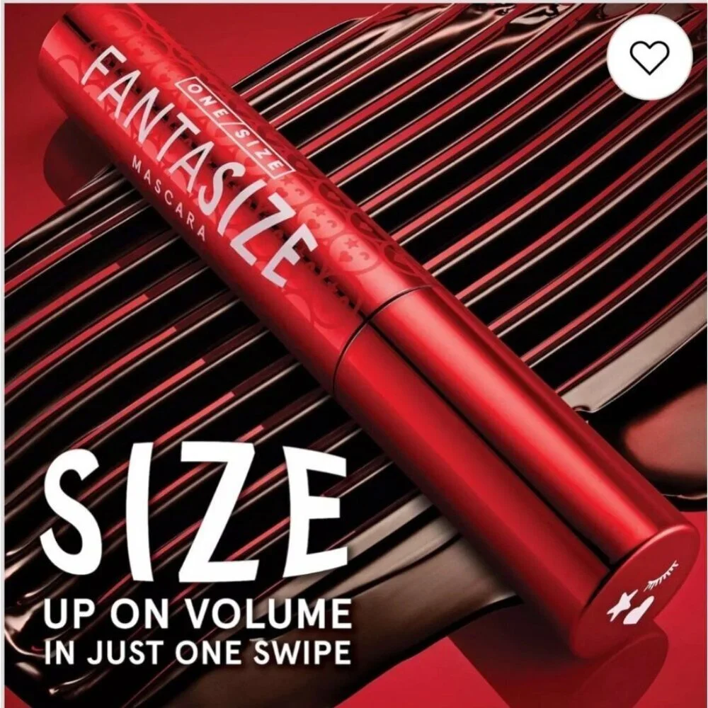 Fantasize Mascara Bodacious Black 0.46 Oz Volumizing Curling Lengthening